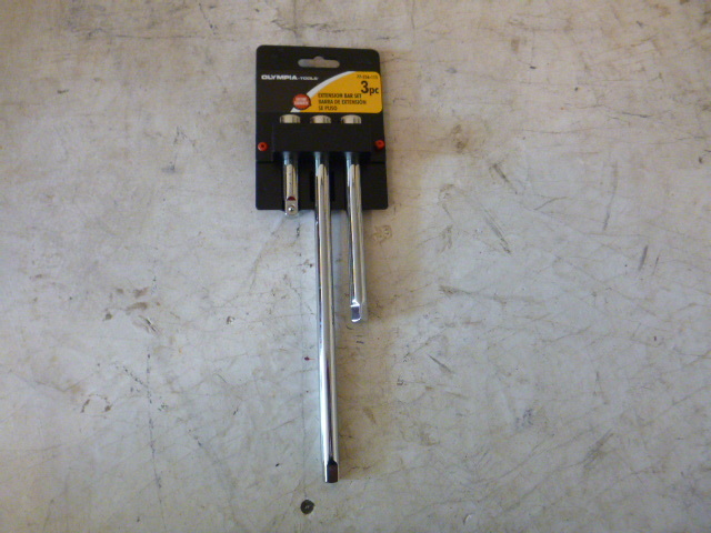 lot 45 image: Olympia 3 Piece Extension Bar Set