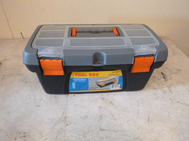 lot 53 image: Plastic Toolbox