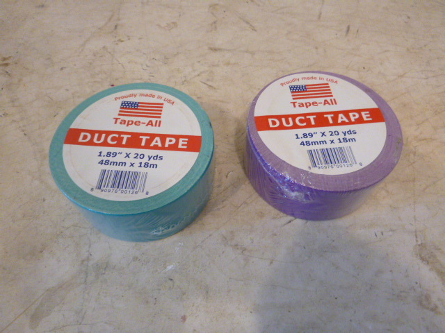 lot 63 image: 2 Rolls of Tape-All Duct Tape