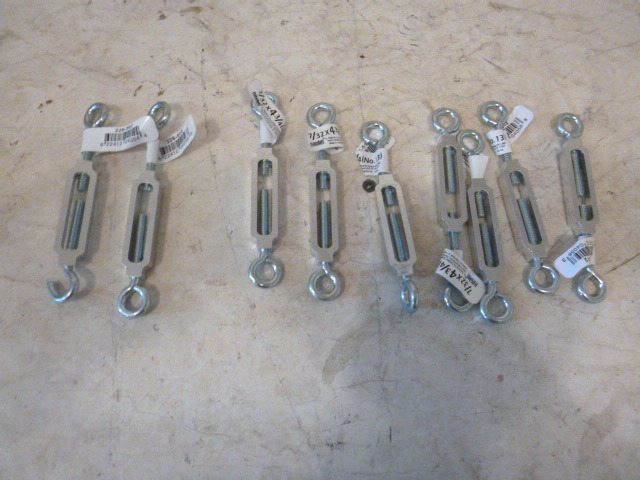 lot 79 image: 9 Turnbuckles