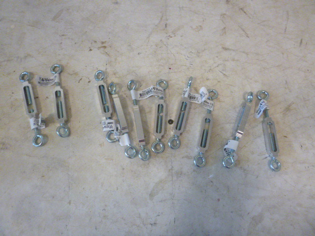 lot 80 image: 10 Turnbuckles