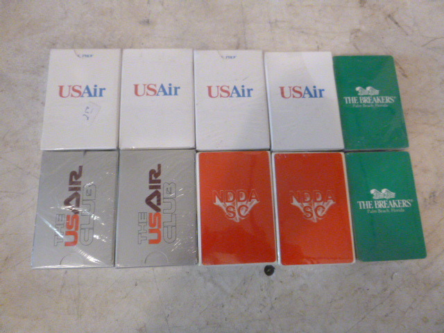 lot 121 image: 10 Decks of Cards