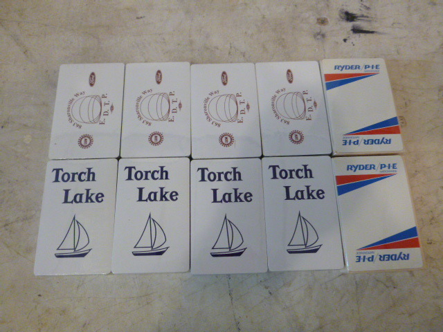lot 122 image: 10 Decks of Cards