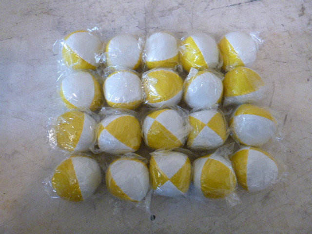 lot 127 image: 20 Bean Bag Balls