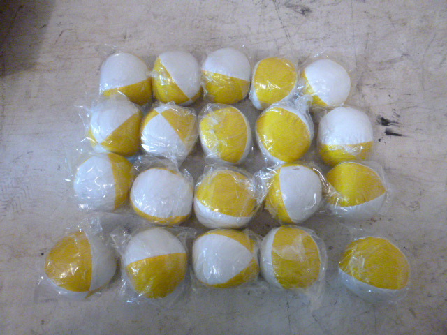 lot 129 image: 20 Bean Bag Balls