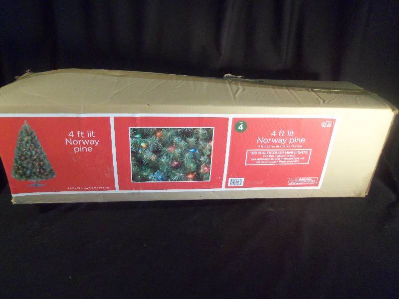 Christmas Prelit Tree & More