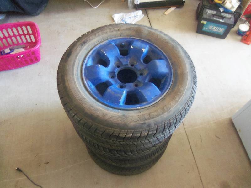 Four Tires & Rims
