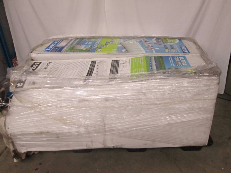lot 12 image: Intex 24 x 12 x 52 Ultra Frame Pool