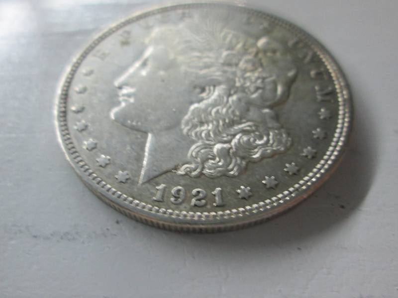 lot 56 image: 1921 Morgan Silver Dollar