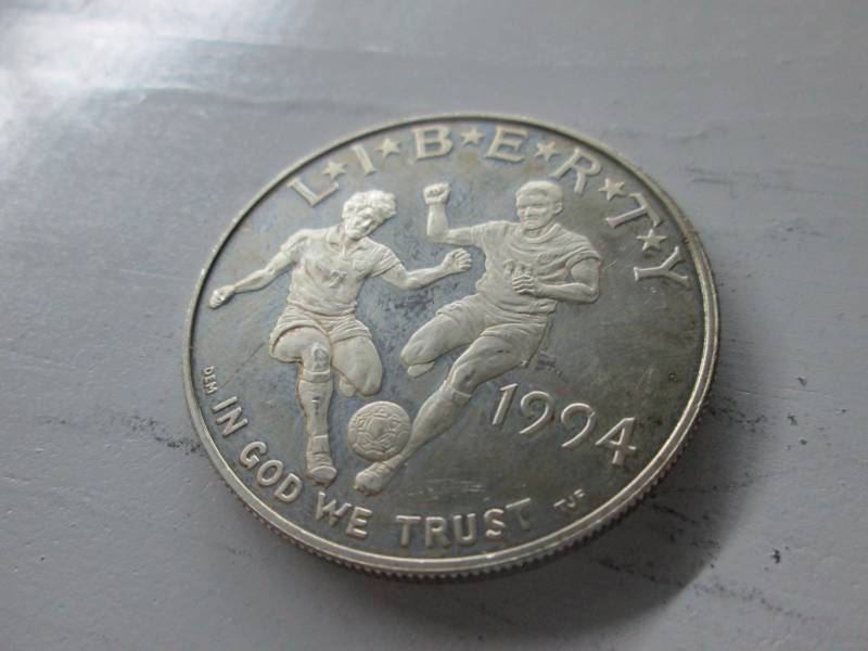 lot 61 image: US World Cup Commemorative $1.00 Coin