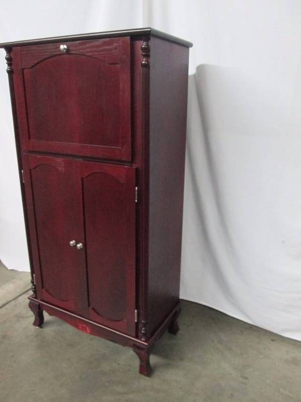 lot 26 image: Alcove Wine Cabinet in Cherry