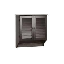 lot 55 image: McLeland Design Ellsworth 2-Door Wall Cabinet - Espresso