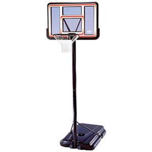 lot 37 image: Lifetime 44 Pro Court Portable Basketball System