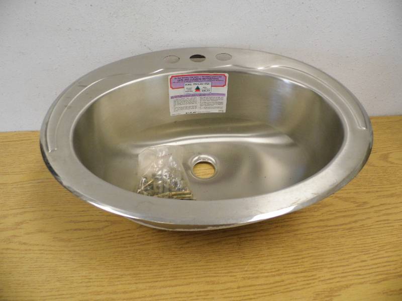lot 36 image: Elkay Nickel Stainless Steel Sink