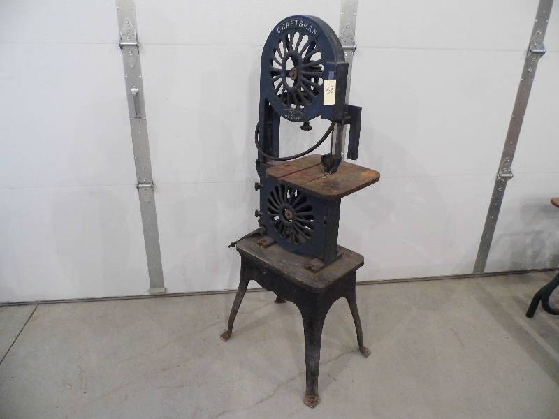 lot 53 image: Antique Craftsman Saw