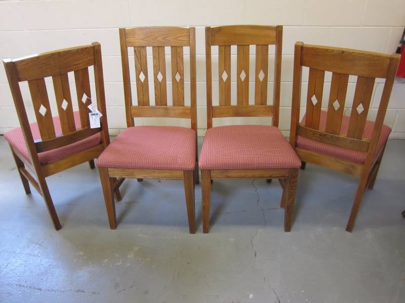 lot 41 image: Dining Chairs