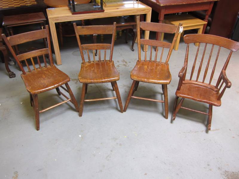 lot 49 image: Antique Chairs