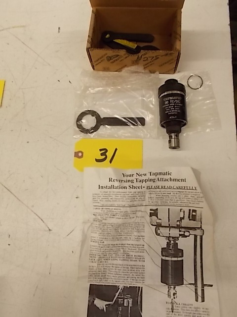 lot 31 image: Tapmatic 30 TCDC Reversible Tappin...