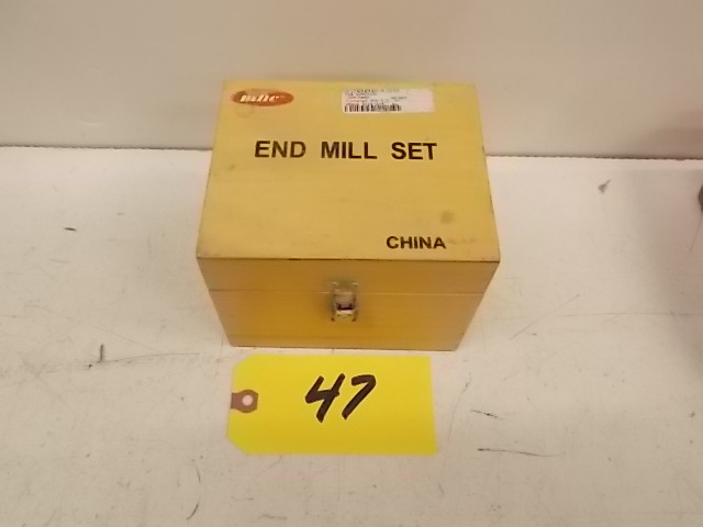 lot 47 image: (20) pc. End Mill Set, Appears New...