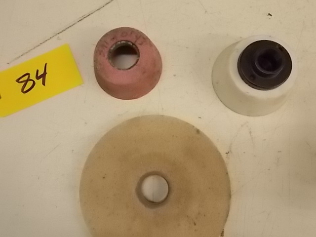 lot 84 image: (2) Surface Grinder Wheels with (1)...