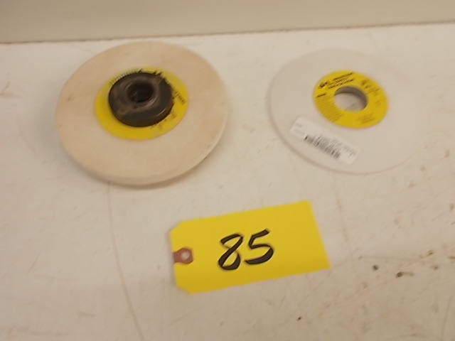 lot 85 image: (3) Surface Grinder Wheels with (1)...