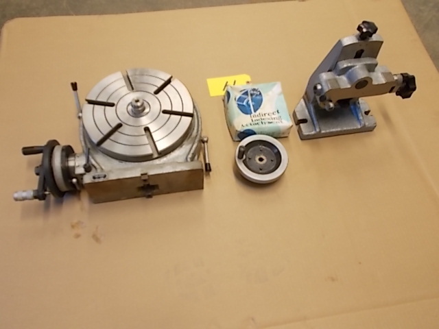 lot 14 image: Phase II 10 Rotary Table, Adjustab...
