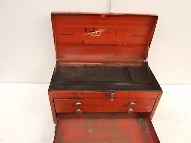 lot 110 image: Toolbox with Tools...