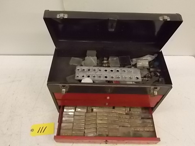 lot 111 image: Toolbox with Asstd Plumbing Suppli...