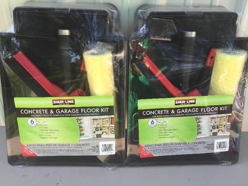 Concrete & Garage Floor Paint Kit