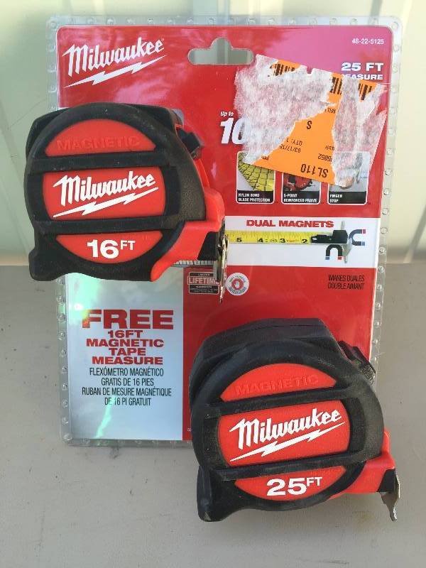 Milwaukee Tape Measures