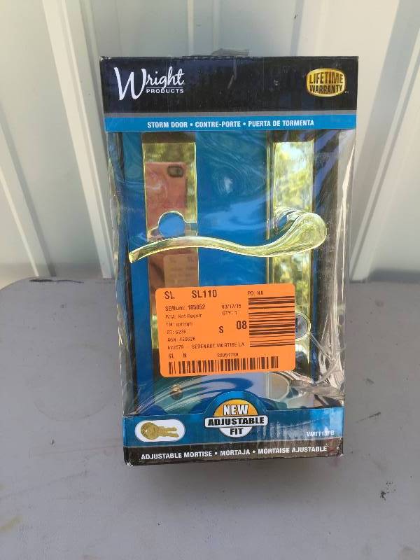 Wright Storm Door Lockset