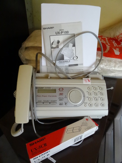 Sharp fax machine