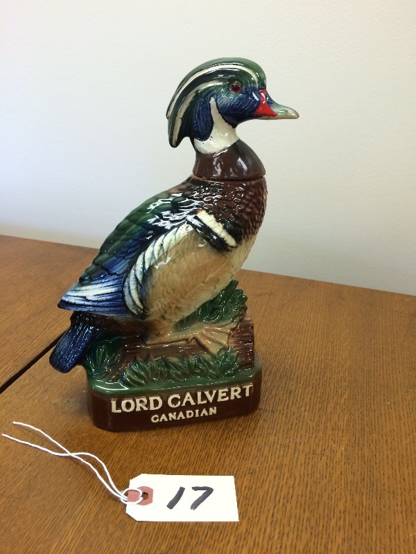 Lord Calvert Canadian - Wood Duck  -  Second in the Ceramic Series