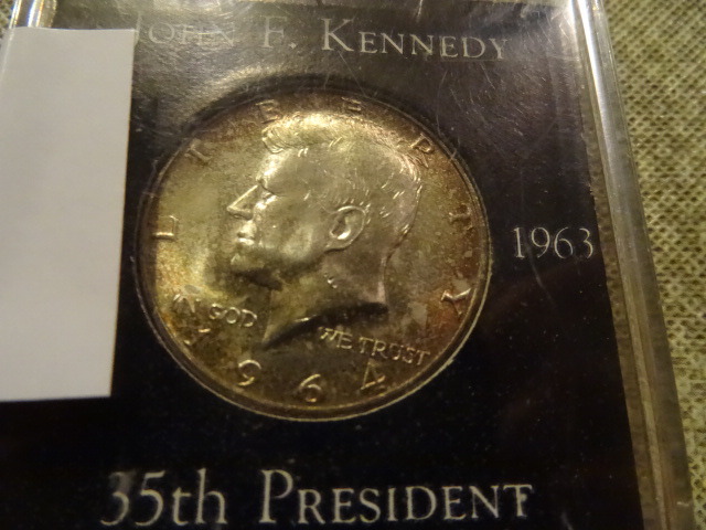 1964 Kennedy half dollar