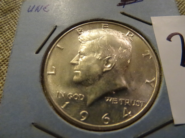 1964 D Kennedy Half dollar