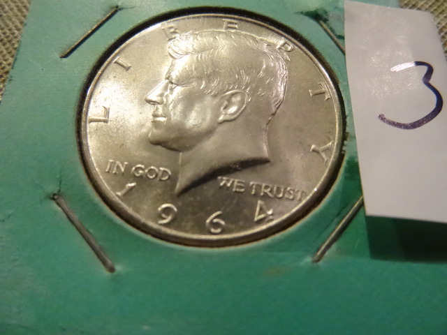 1964 D Kennedy Half dollar