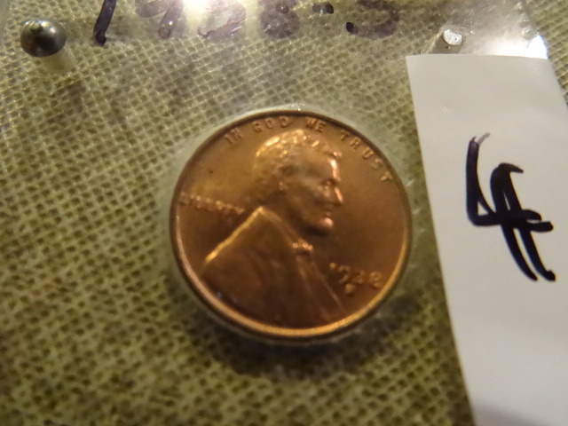 1938 S penny