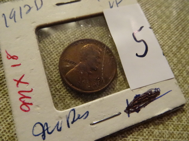 1912 D penny