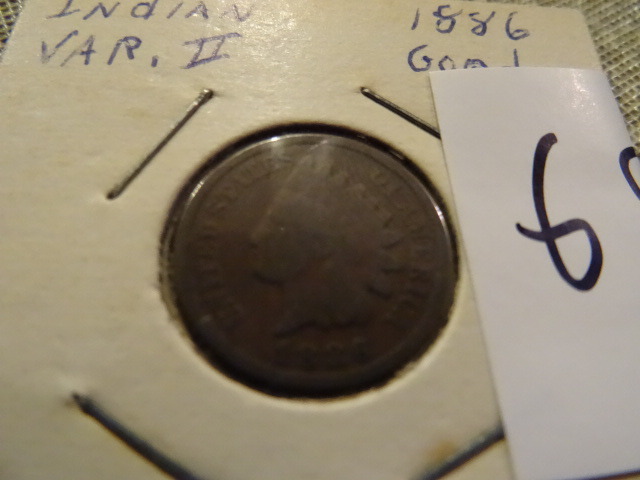 1886 Indian head penny