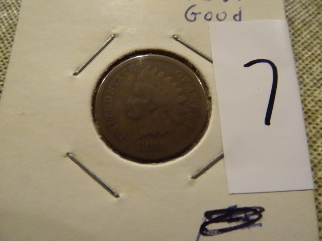 1881 Indian head penny