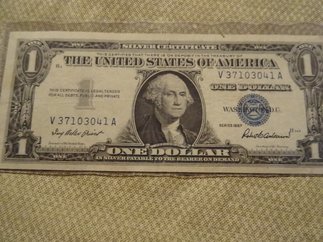 One dollar Silver Certificate