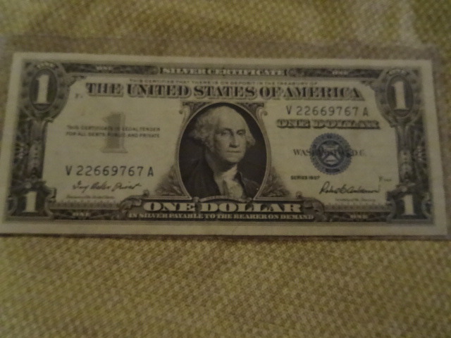 One dollar Silver Certificate