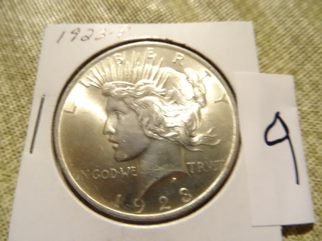 1923 P one dollar peace