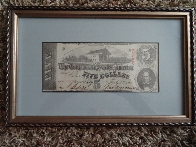 Confederate $5.00
