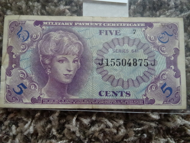 Military payment certificate