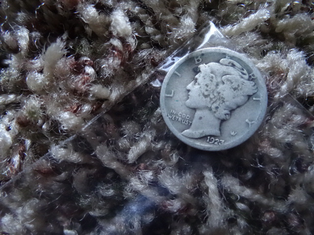 1923 Mercury dime
