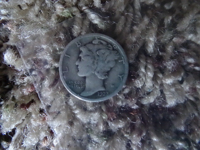1923 Mercury dime