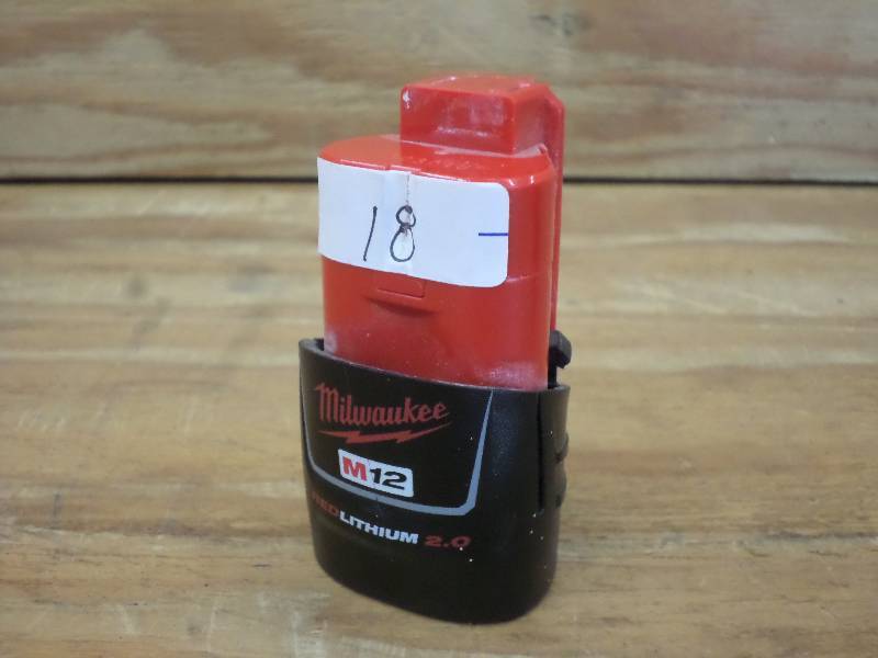 Milwaukee M12 Red Lithium Battery, ...