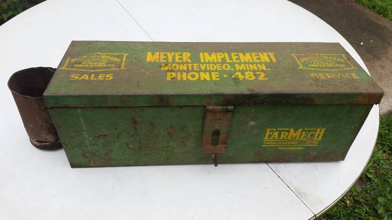 Antique John Deere Tool Box