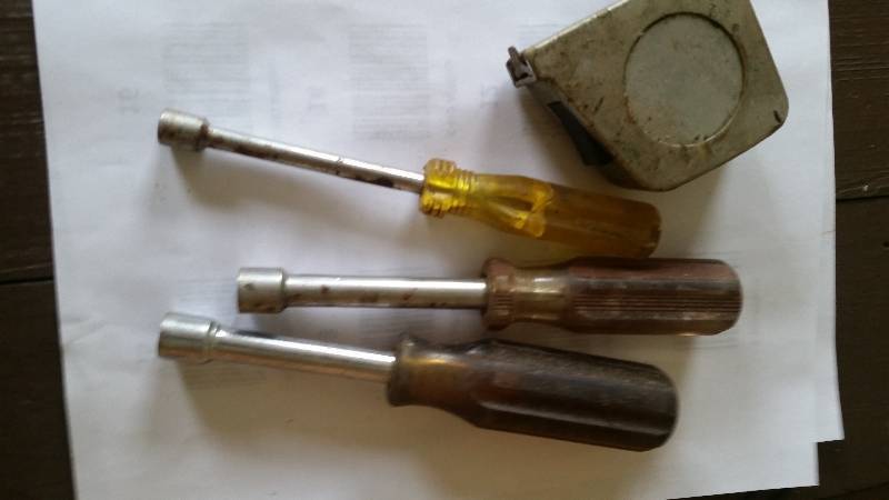 Nut Drivers and Tape